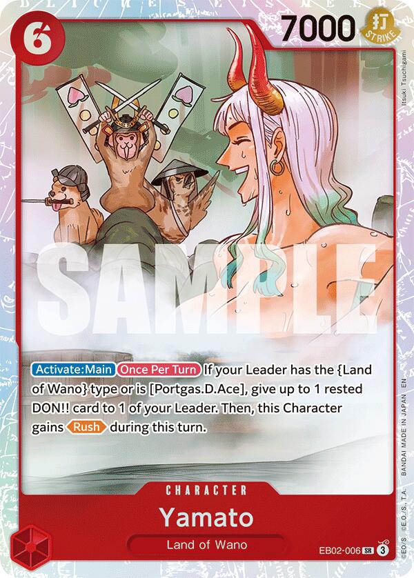 One Piece Card Game: Yamato card image