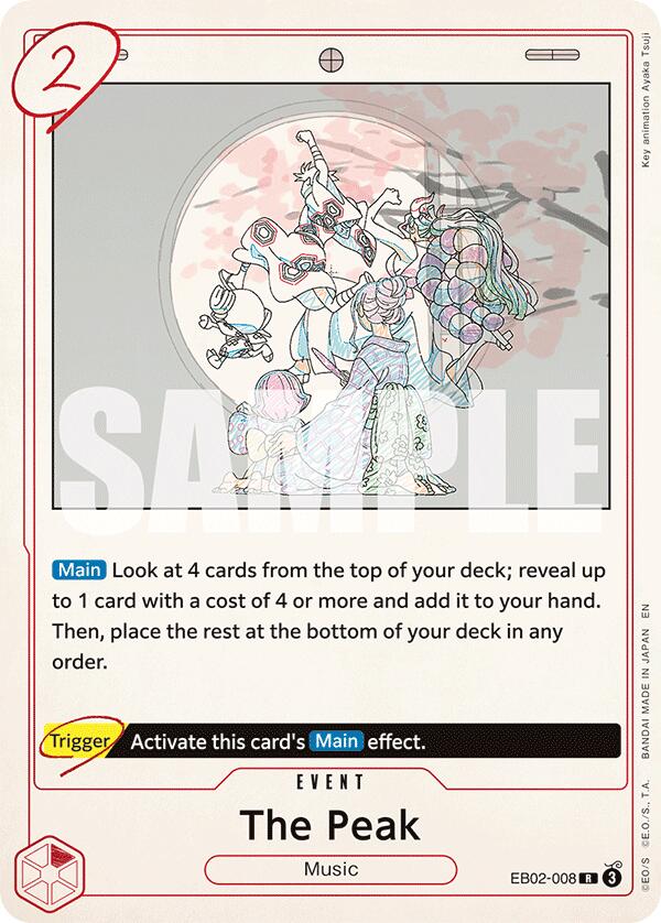 One Piece Card Game: The Peak card image