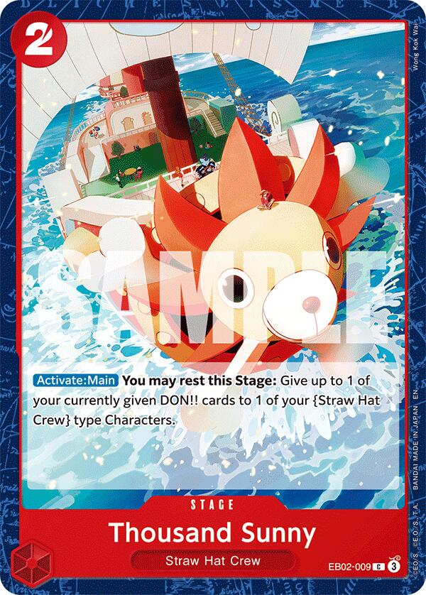 One Piece Card Game: Thousand Sunny card image