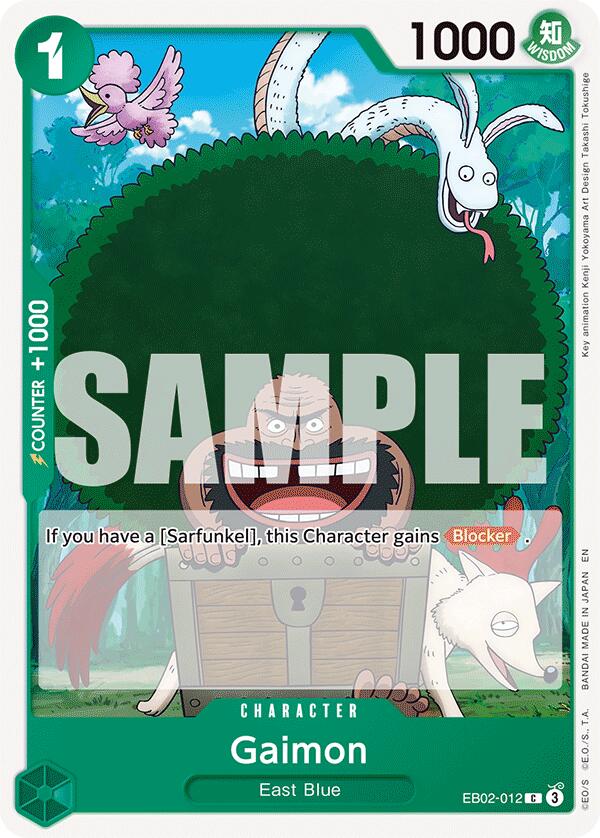 One Piece Card Game: Gaimon card image