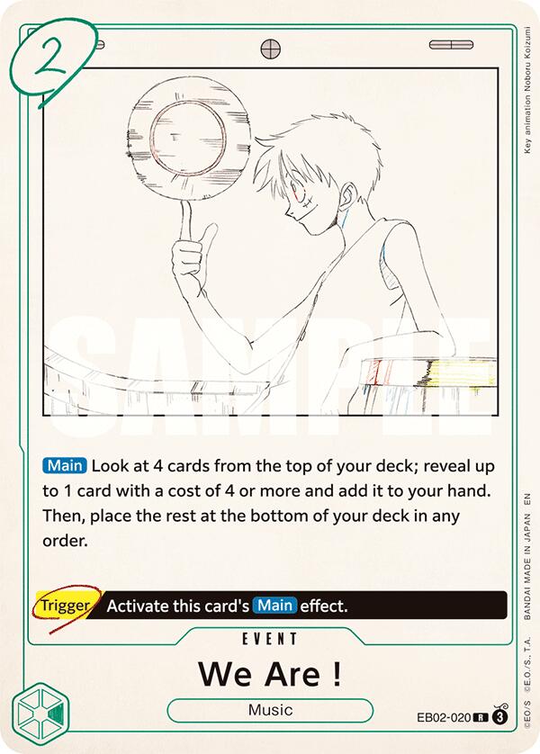 One Piece Card Game: We Are! card image