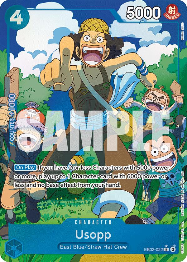 One Piece Card Game: Usopp (Alternate Art) card image