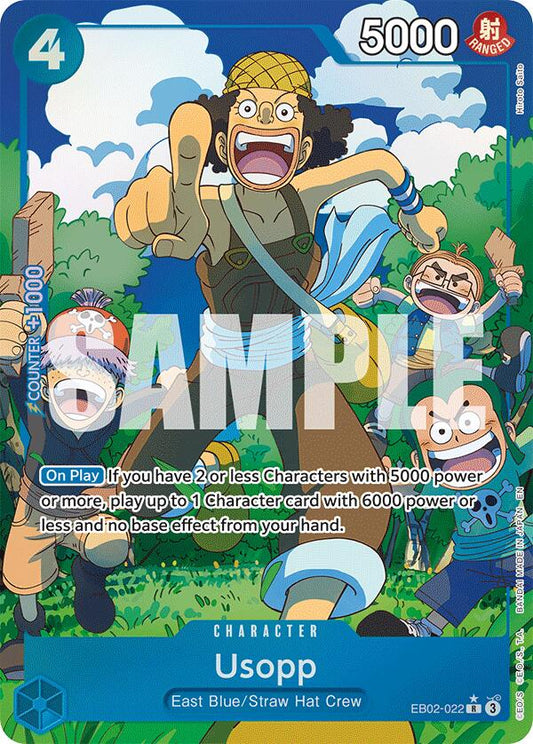 One Piece Card Game: Usopp (Alternate Art) card image