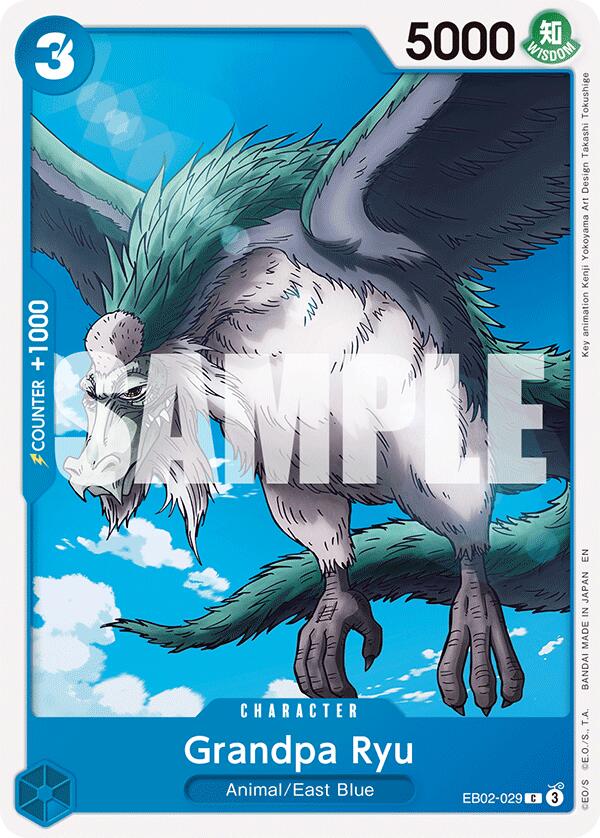One Piece Card Game: Grandpa Ryu card image