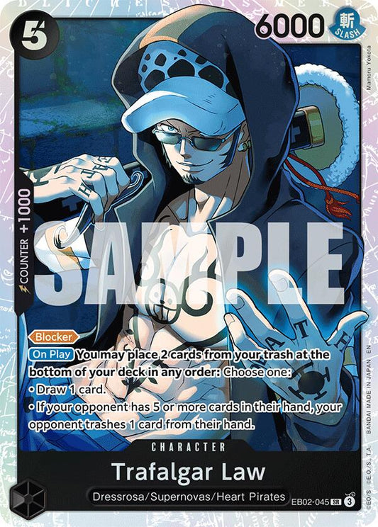 One Piece Card Game: Trafalgar Law card image