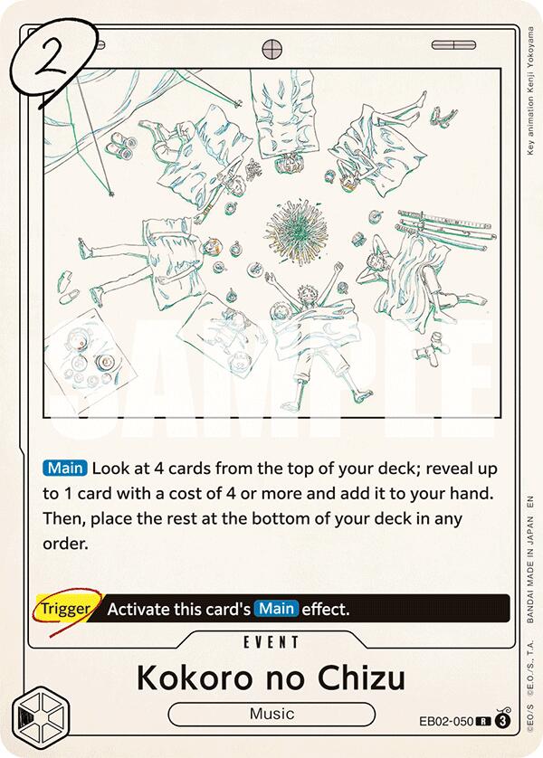 One Piece Card Game: Kokoro no Chizu card image