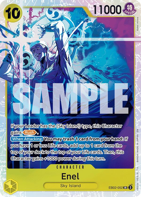 One Piece Card Game: Enel card image