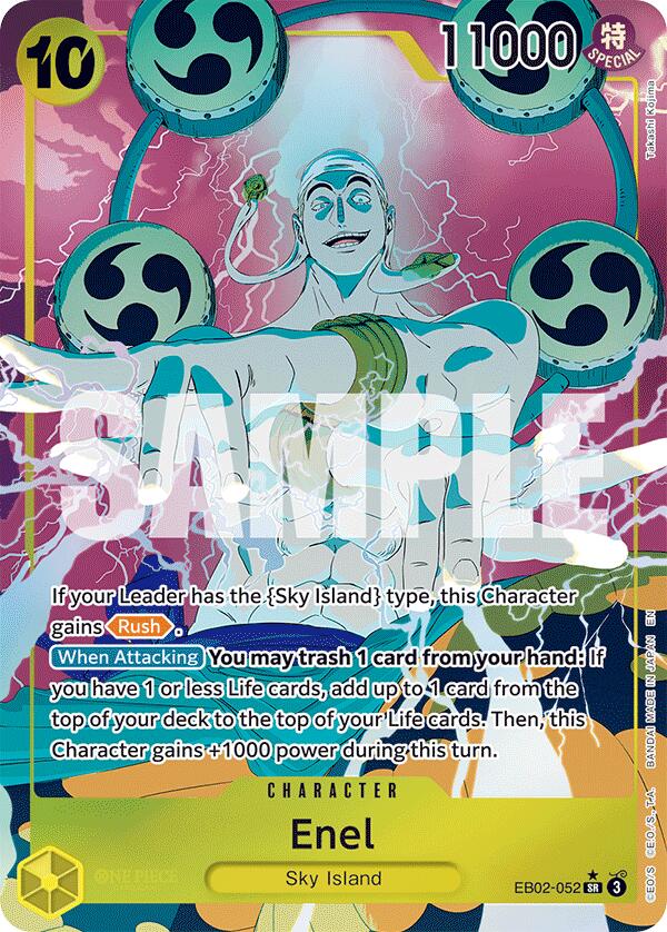 One Piece Card Game: Enel (Alternate Art) card image