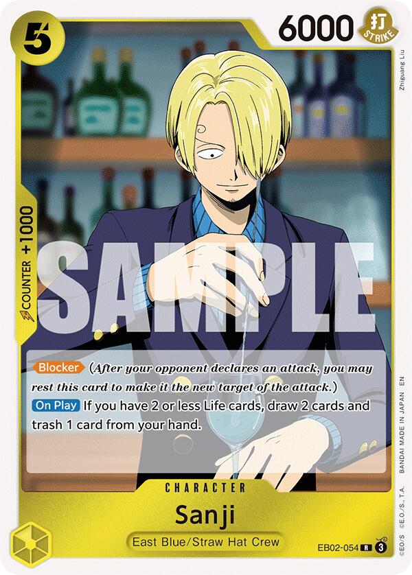 One Piece Card Game: Sanji card image