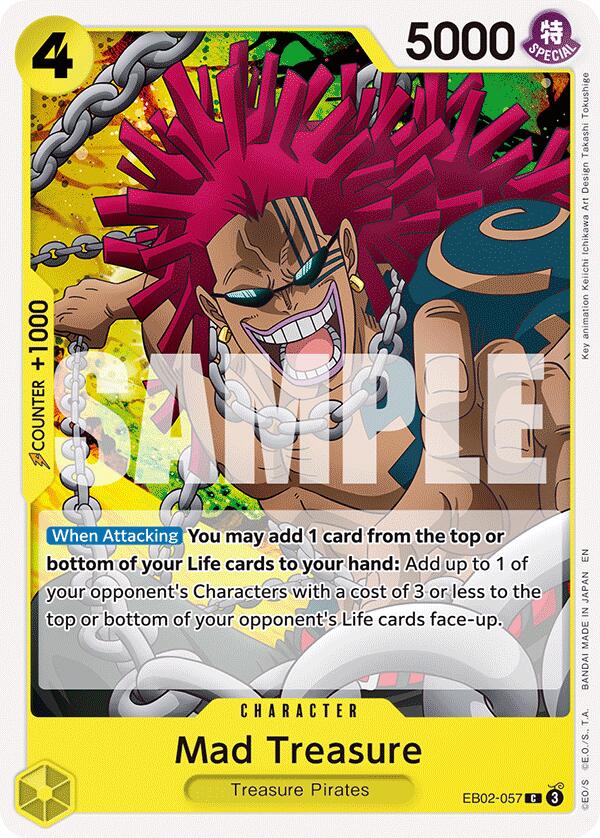 One Piece Card Game: Mad Treasure card image