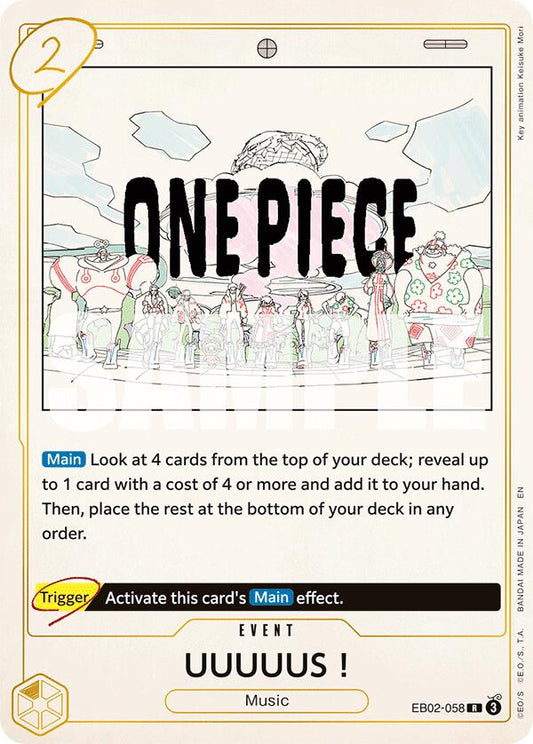 One Piece Card Game: UUUUUS! card image