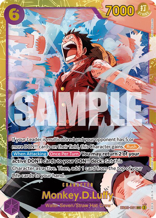 One Piece Card Game: Monkey.D.Luffy (061) card image