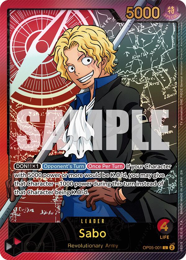 One Piece Card Game: Sabo (SPR) card image