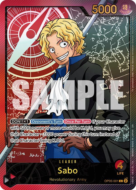 One Piece Card Game: Sabo (SPR) card image