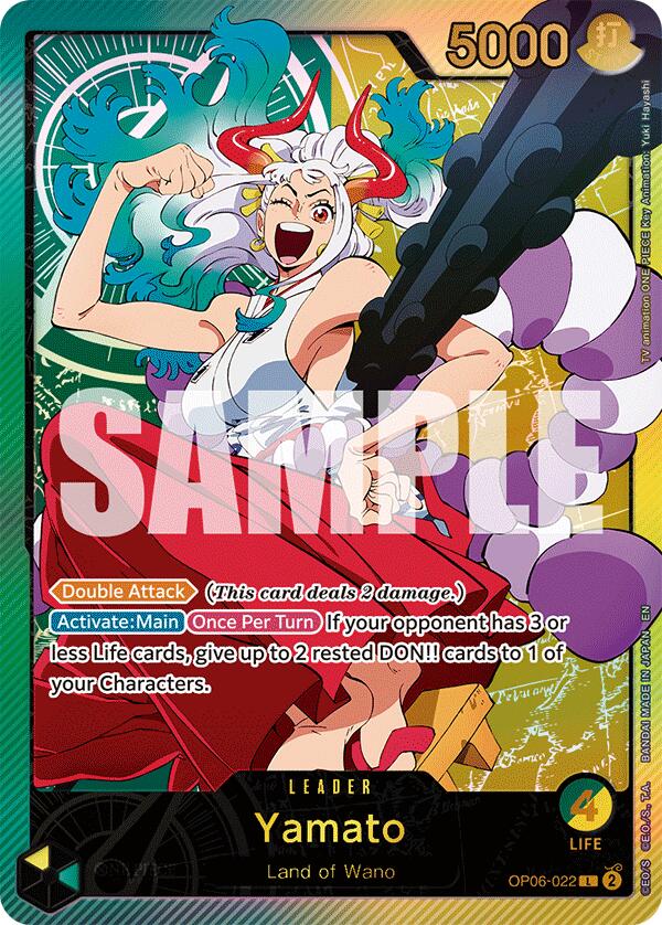 One Piece Card Game: Yamato (SPR) card image