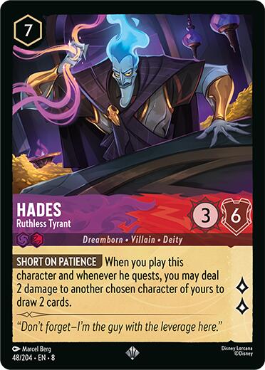 Disney Lorcana: Hades - Ruthless Tyrant card image