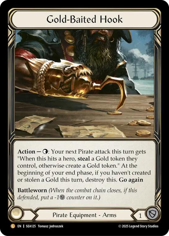 Flesh and Blood TCG: Gold-Baited Hook image