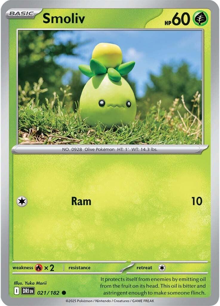 Pokemon: Smoliv card image