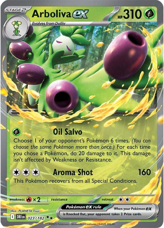 Pokemon: Arboliva ex card image