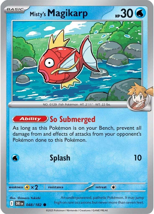 Pokemon: Misty's Magikarp card image