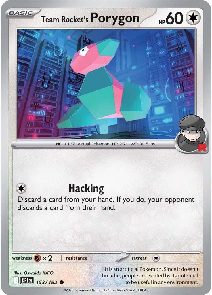 Pokemon: Team Rocket's Porygon card image