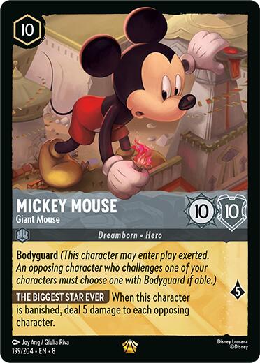 Disney Lorcana: Mickey Mouse - Giant Mouse card image