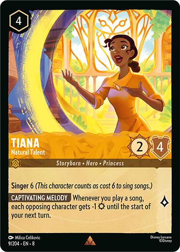 Disney Lorcana: Tiana - Natural Talent card image