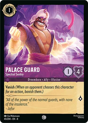 Disney Lorcana: Palace Guard - Spectral Sentry card image
