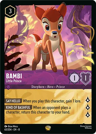 Disney Lorcana: Bambi - Little Prince card image