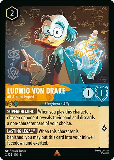 Disney Lorcana: Ludwig Von Drake - All-Around Expert card image