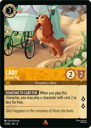Disney Lorcana: Lady - Family Dog card image