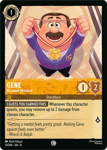 Disney Lorcana: Gene - Niceland Resident card image