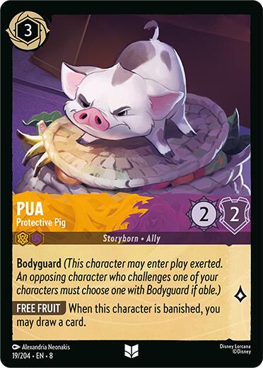 Disney Lorcana: Pua - Protective Pig card image