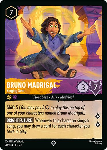 Disney Lorcana: Bruno Madrigal - Singing Seer card image
