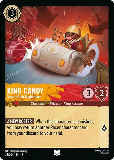 Disney Lorcana: King Candy - Sugar Rush Nightmare card image