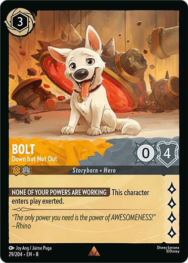 Disney Lorcana: Bolt - Down but Not Out card image