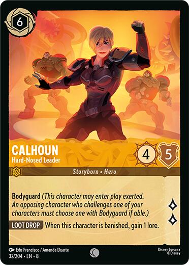 Disney Lorcana: Calhoun - Hard-Nosed Leader card image