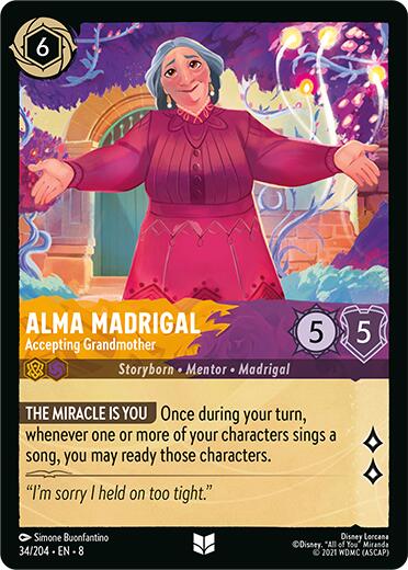 Disney Lorcana: Alma Madrigal - Accepting Grandmother card image