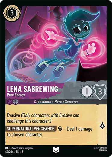 Disney Lorcana: Lena Sabrewing -- Pure Energy card image