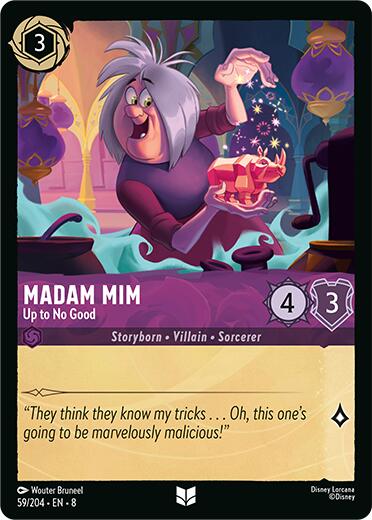 Disney Lorcana: Madam Mim - Up to No Good card image