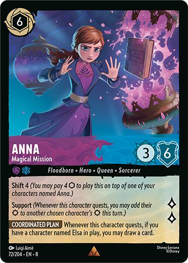 Disney Lorcana: Anna - Magical Mission card image