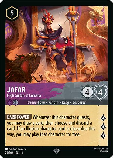 Disney Lorcana: Jafar - High Sultan of Lorcana card image