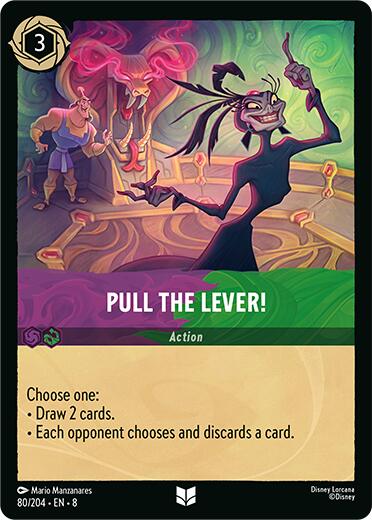 Disney Lorcana: Pull the Lever! card image