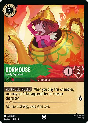 Disney Lorcana: Dormouse - Easily Agitated card image