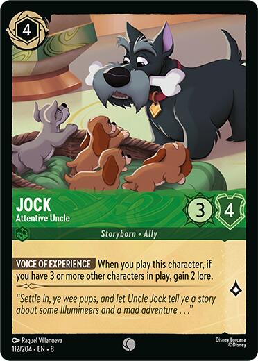 Disney Lorcana: Jock - Attentive Uncle card image