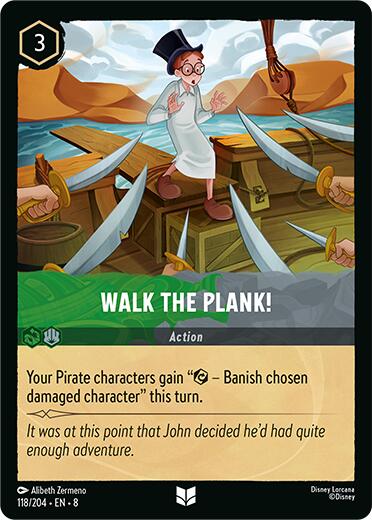 Disney Lorcana: Walk the Plank card image