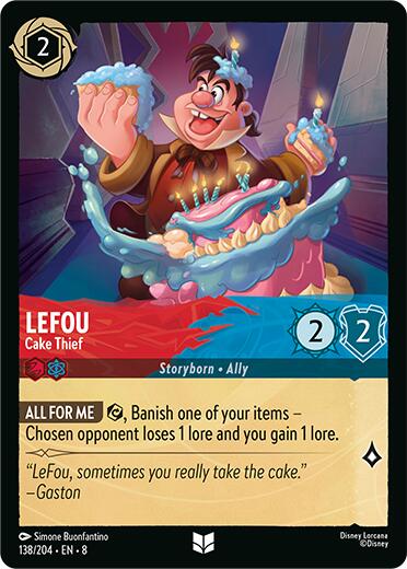 Disney Lorcana: LeFou - Cake Thief card image