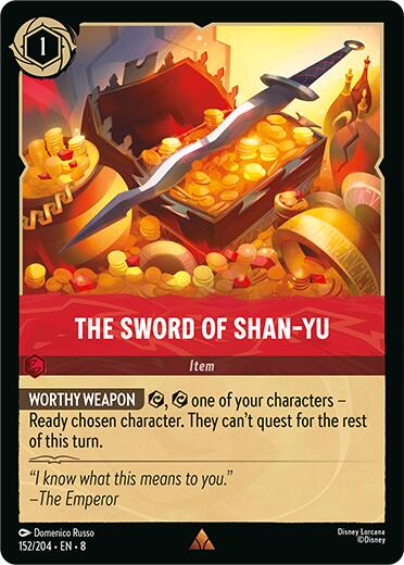 Disney Lorcana: The Sword of Shan Yu card image