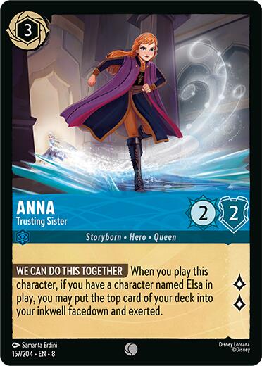 Disney Lorcana: Anna - Trusting Sister card image
