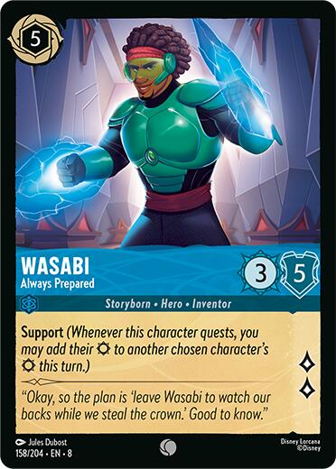 Disney Lorcana: Wasabi - Always Prepared card image